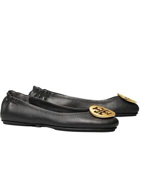 Tory Burch Minnie Travel Ballet Flat Size 11